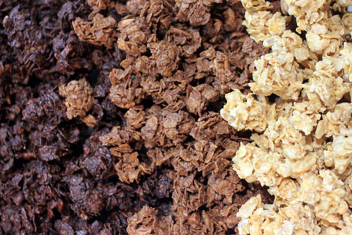 ROCAS DE 3 CHOCOLATES, BOLSA DE 160G